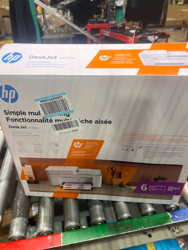 Photo 2 of HP DeskJet 4155e Wireless Color All-in-One Printer & 67XL Tri-Color High-Yield Ink Cartridge | 3YM58AN & 67XL Black High-Yield Ink Cartridge | 3YM57AN Printer + Tri-color Ink + Black Ink