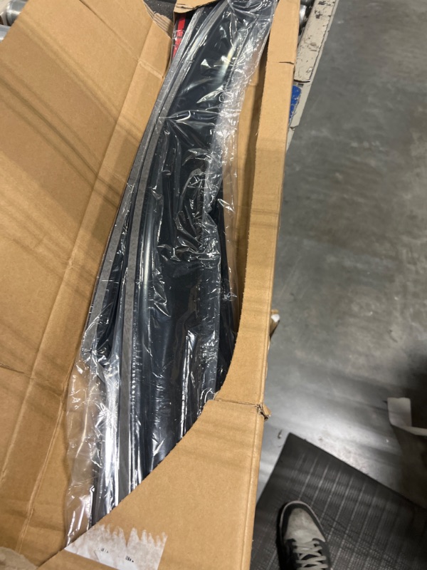 Photo 1 of AutoJoy Club Rain Guards Ventvisor Compatible with 2018-2021 Honda Accord 10th Gen Outside Mount Tape-on Window Visor Side Window Deflector JDM 3D Wavy Style Wind Deflector Dark Smoke(Tape on) Tape on(18-21)