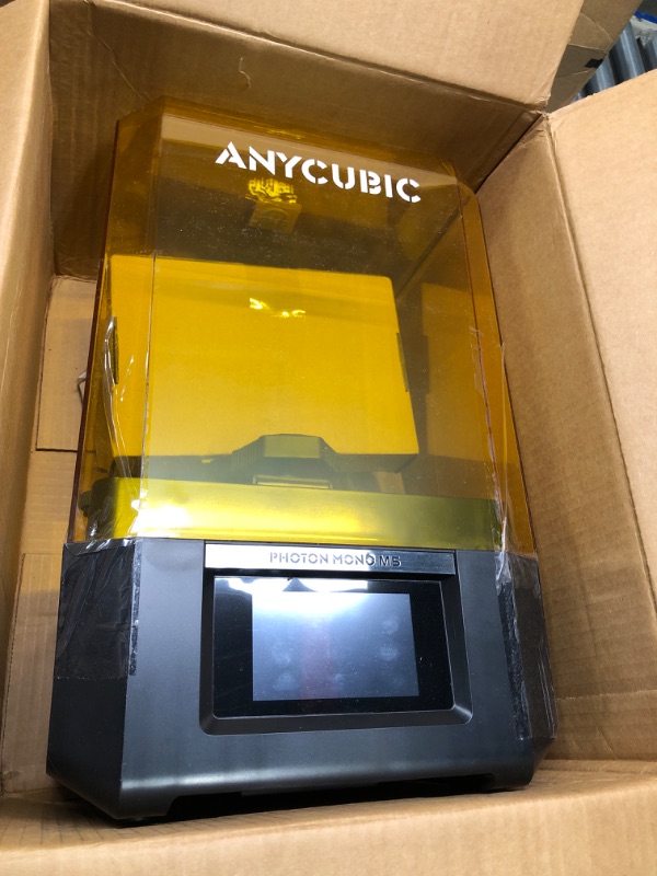 Photo 2 of ANYCUBIC Photon Mono M5, 12K Resin 3D Printer with 10.1'' HD Monochrome Screen, Anycubic APP Online Control, Upgraded Slicer Software, Printing Size of 7.87'' x 8.58'' x 4.84''