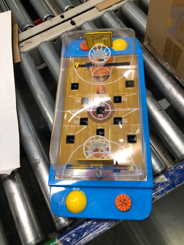 Photo 1 of Alomejor Two Player Educational Desktop Basketball Game with Bounce Basketball for Indoor Party Family Gathering