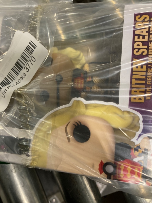 Photo 1 of Britney S?p?e?a?r?s (Chase): P?o?p?! Rocks Vinyl Figurine Bundle with 1 Compatible 'ToysDiva' Graphic Protector (262-61435 - B/A)