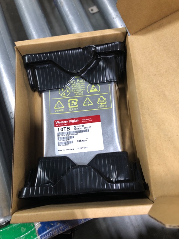 Photo 1 of WD 10TB Red Plus 7200 rpm SATA III 3.5" Internal NAS HDD