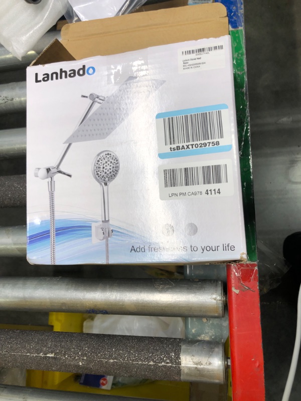 Photo 1 of 10" Rainfall Shower Head with Handheld Spray