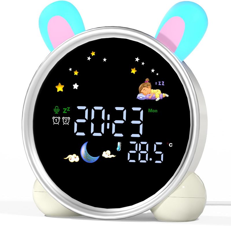 Photo 1 of ANALOI Kids Alarm Clock with Night Light 