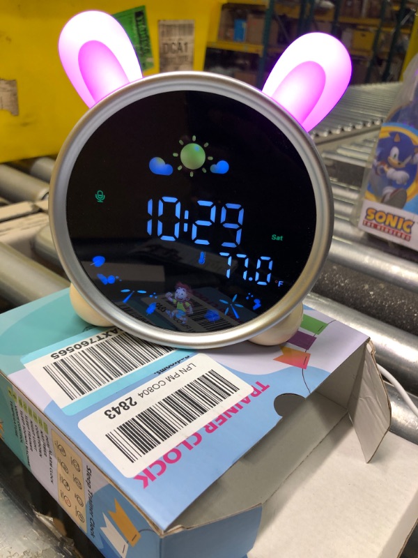 Photo 3 of ANALOI Kids Alarm Clock with Night Light 
