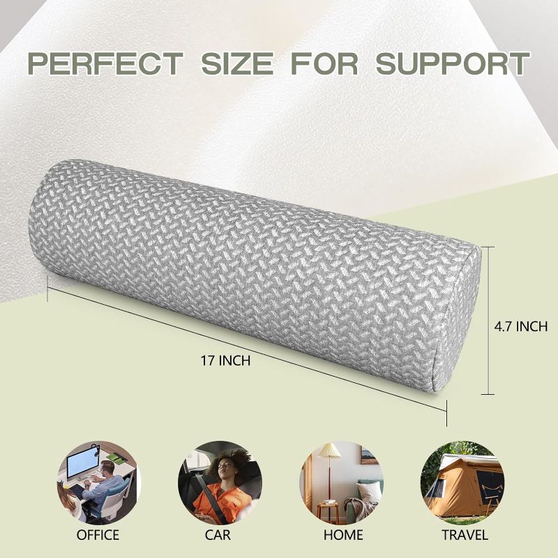 Photo 1 of  Cervical Neck Roll Foam Pillow, Round Neck 
