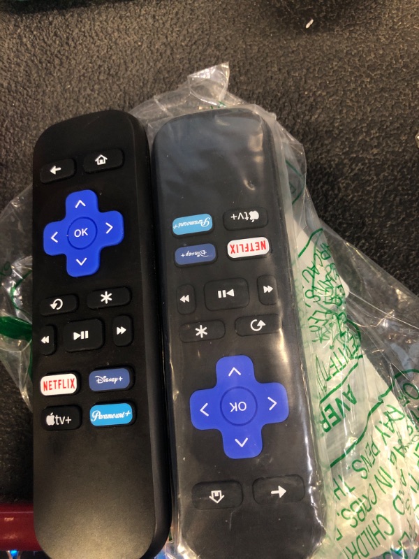 Photo 2 of (Pack of 2) Replaced Remote Control Only for Roku Box, Compatible for Roku 1/2/3/4 (HD,LT,XS,XD),for Roku Express,for Roku Premiere(NOT for Roku Stick and Roku TV) 4 key2