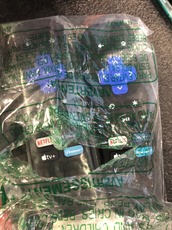 Photo 1 of (Pack of 2) Replaced Remote Control Only for Roku Box, Compatible for Roku 1/2/3/4 (HD,LT,XS,XD),for Roku Express,for Roku Premiere(NOT for Roku Stick and Roku TV) 4 key2