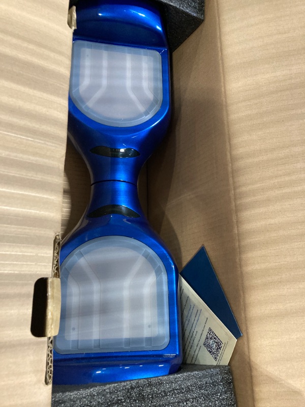 Photo 1 of ***NON FUNCTIONAL//SOLD AS PARTS*** 
Gyroor Hoverboard G11 Newest Flash Light with 500W Motor & Flytraks hoverboard seat attachment