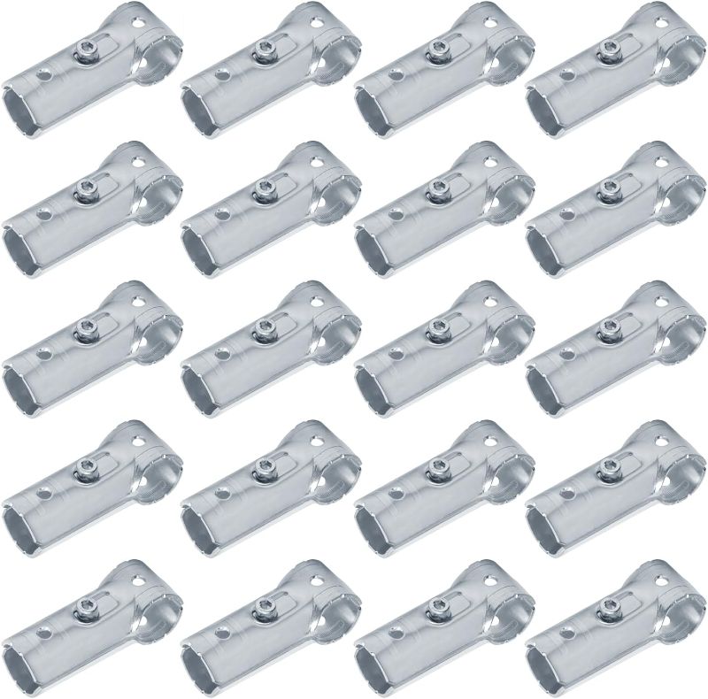 Photo 1 of 16 Sets T Pipe Connector Tee Tubing Clamp Fittings Fit for 3/4"(OD 19.1 mm) Stainless Steel Pipe (Doesn't fit US 3/4" Electrical-Metallic Tubing)