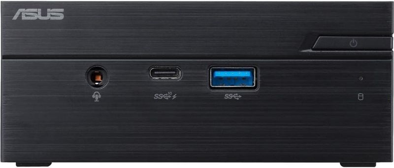 Photo 1 of ASUS PN51-S1 Mini PC Barebone with AMD Ryzen 3 5300U Quad-core Mobile Processor, up to 64GB DDR4 RAM, Dual Storge Design, WiFi 6, Bluetooth, USB-C with VESA Mount
