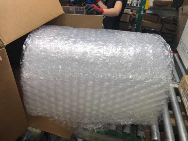 Photo 3 of Amazon Basics Perforated Bubble Cushioning Wrap - Small 3/16", 12-Inch x 175-Foot Long Roll Bubble Wrap