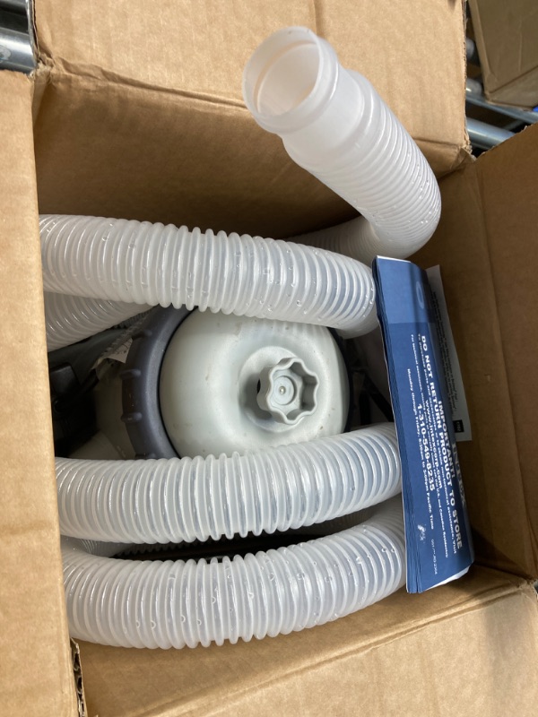 Photo 3 of ***VERY USED AND DIRTY*** INTEX 28637EG C1000 Krystal Clear Cartridge Filter Pump for Above Ground Pools, 1000 GPH Pump Flow Rate 1,000 Gallons Per Hour 1,000 Gallons Per Hour Filter Pump