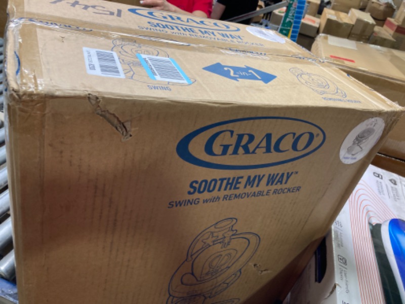 Photo 2 of Graco, Soothe My Way Swing with Removable Rocker, Madden