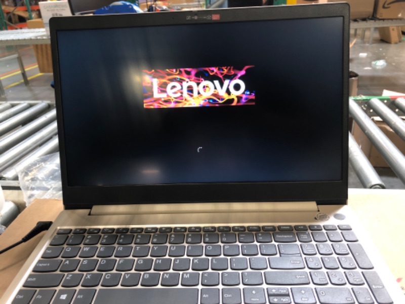 Photo 1 of Lenovo IdeaPad 3 Laptop, 15.6" FHD , Intel Core i5-1155G7, 16GB RAM, 512GB SSD, Webcam, HDMI, Wi-Fi 6, Windows 11 Home, TAN 
***Similar item to picture, not the same
***USED