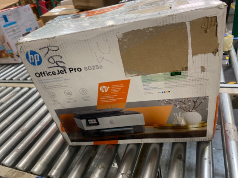 Photo 2 of HP OfficeJet Pro 8025e Wireless Color All-in-One Printer with bonus 6 free months Instant Ink with HP+ (1K7K3A) New version