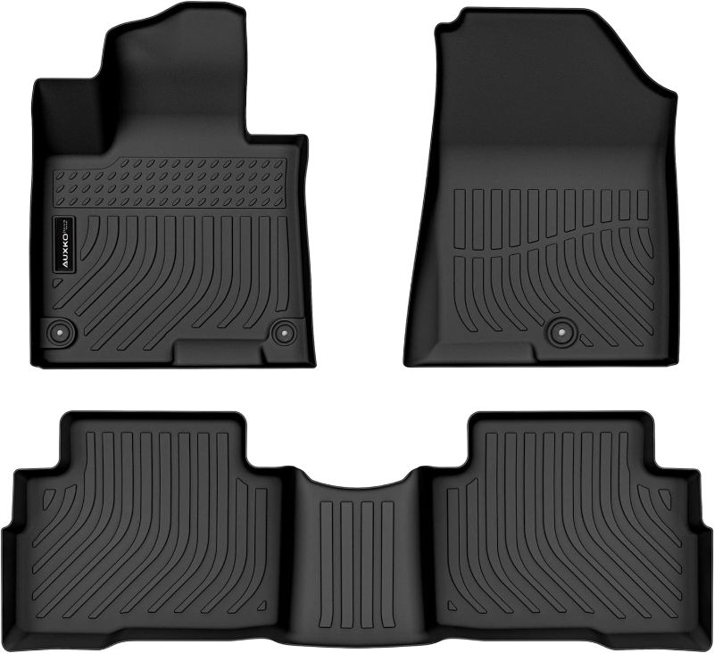 Photo 1 of Auxko All Weather Floor Mats Fits for Honda CR-V 2023 2024 TPE Rubber Liners Accessory for Honda CRV 2023 2024 Include Hybrid Odorless Anti-Slip Mats Black floor mat 23-24 include hybrid