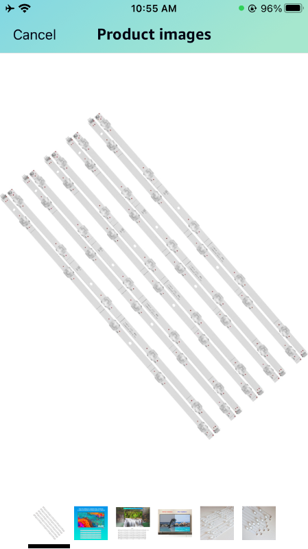 Photo 1 of 10 pcs LED Backlight Strips Set for Hisense Sharp JL.D580A1330-365AS-M_V02 LC-58Q7370U LC-58Q7330U LC-58Q620U 58R6E 58H6550E H58AE6100 H58A6100 H58AE6000 H58AE6100UK HZ58A55 HD580S1U02 HD580S1U91