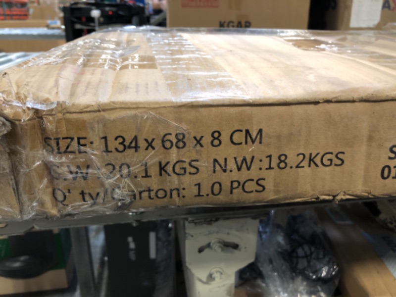 Photo 1 of CubiCubi Computer Desk 47 inch with Storage Shelves Study Writing Table for Home Office,Modern Simple Style, Rustic Brown 47 inch Rustic Brown