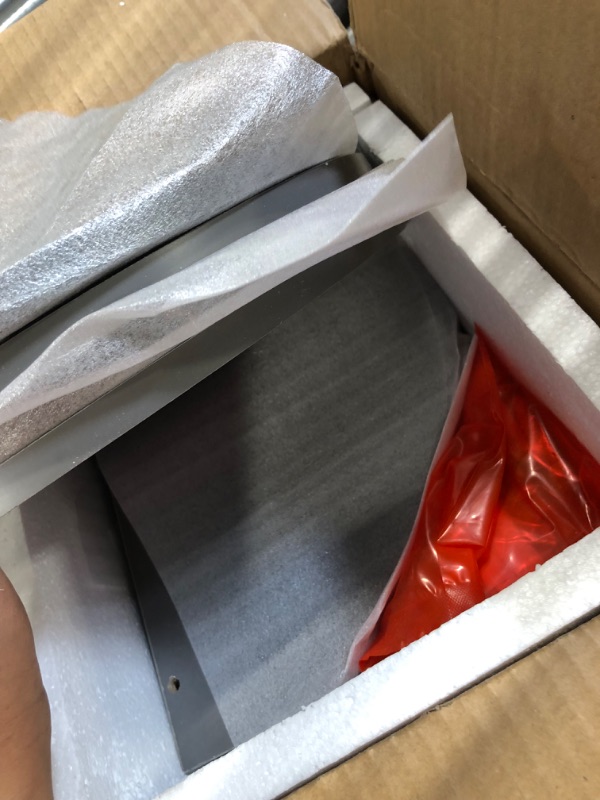 Photo 1 of VASAGLE Corner Shelf Wall Mount, 5-Tier Floating Corner Bookshelf, Plant Shelf for Bedroom, Living Room, Bathroom, Home Office, Dove Gray ULBC072G49