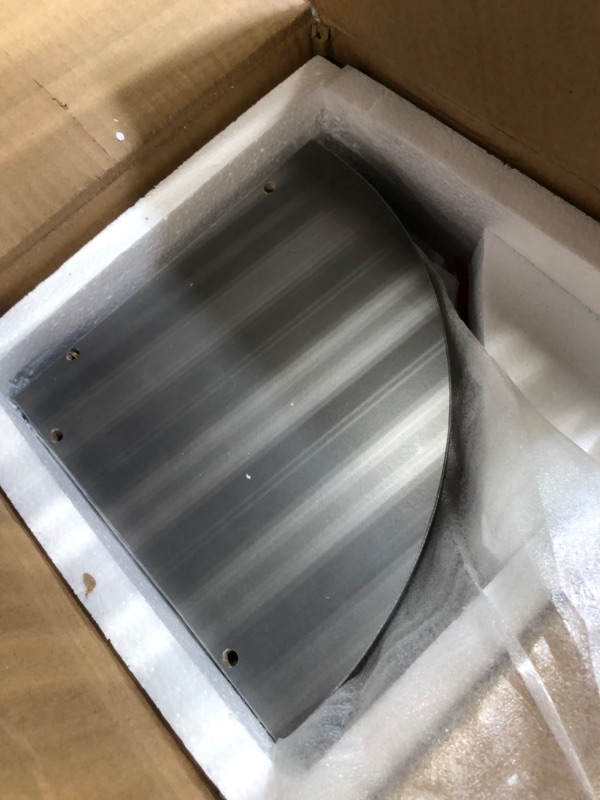 Photo 1 of VASAGLE Corner Shelf Wall Mount, 5-Tier Floating Corner Bookshelf, Plant Shelf for Bedroom, Living Room, Bathroom, Home Office, Dove Gray ULBC072G49