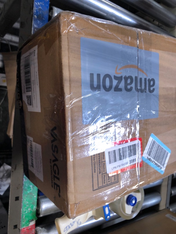 Photo 1 of VASAGLE Corner Shelf Wall Mount, 5-Tier Floating Corner Bookshelf, Plant Shelf for Bedroom, Living Room, Bathroom, Home Office, Dove Gray ULBC072G49