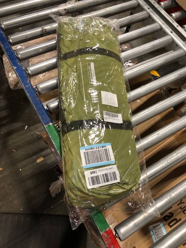 Photo 1 of Fay Bless Camping Tarp for SUV Car,Truck,Beach, Multifunctional Waterproof Rain Fly Tent Tarp 440 x 200 cm, Big Anti-UV Lightweight Camping Shelter Large Outdoor Sunshade Army Green 440*200cm