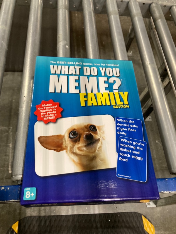 Photo 3 of WHAT DO YOU MEME? Family Edition - The Hilarious Family Game for Meme Lovers