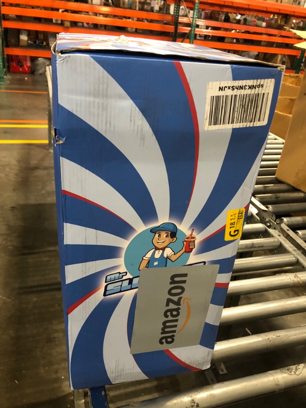 Photo 1 of Home-use Slushie Machine, New and Improved Countertop Slushy Maker for Kitchen, 34 fl oz, Ice Cold Frozen Slush Drink, Slushy Cup, Turns Your Favorite Sodas into Slushies.