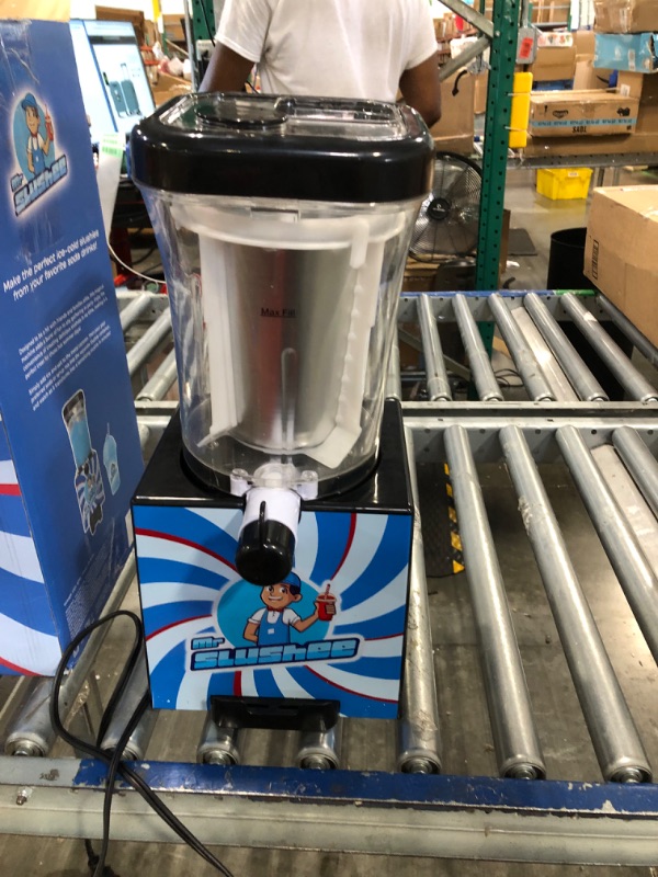 Photo 1 of Home-use Slushie Machine, New and Improved Countertop Slushy Maker for Kitchen, 34 fl oz, Ice Cold Frozen Slush Drink, Slushy Cup, Turns Your Favorite Sodas into Slushies.