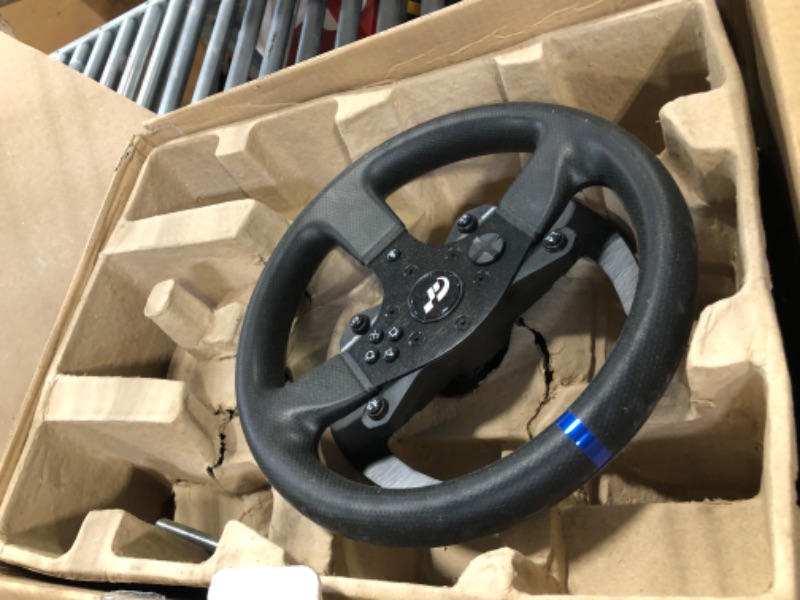 Photo 3 of ****does not function, selling for parts*** Thrustmaster T300 RS - Gran Turismo Edition Racing Wheel (PS5,PS4,PC) Black Thrustmaster T300RS Gran Turismo Edition Racing Wheel