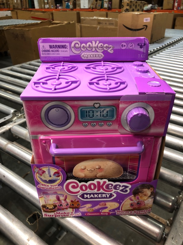 Photo 2 of COOKEEZ MAKERY Cinnamon Treatz Oven. Mix & Make a Plush Best Friend! Place Your Dough in The Oven and Be Amazed When A Warm, Scented, Interactive, Plush Friend Comes Out! Which Will You Make?