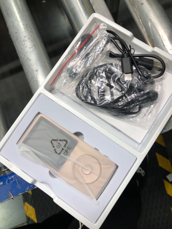 Photo 1 of AGPTEK A02 8GB MP3 Player, 70 Hours Playback Lossless Sound Music Player, Supports up to 128GB, Rose Gold