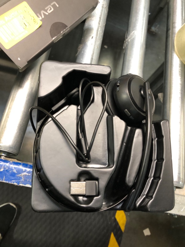 Photo 1 of LEVN Wireless Headset with Microphone for PC, Bluetooth Headset with Mic & Mute Button, 65 Hrs Working Time Noise Cancelling Wireless Headset for Work from Home/Computer/Laptop/Call Center/Office
