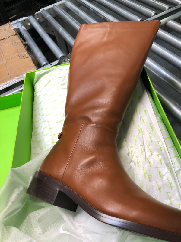Photo 1 of Sam Edelman Women's Mable Equestrian Boot 12 Rich Cognac Athletic Calf