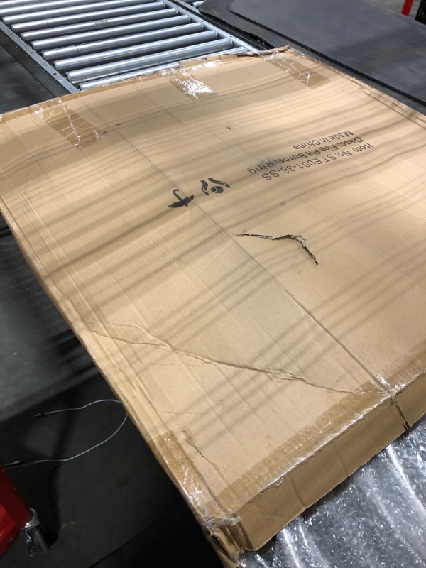 Photo 1 of Stanbroil 36 Inch Round Fire Pit Burner Ring for Natural Gas & Propane Fire Pit Fireplace - 304 Stainless Steel Fire Pit Burner for Indoor & Outdoor, BTU 443,000 Max Triple Ring 36"