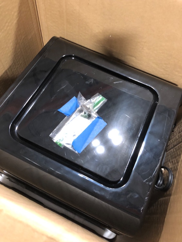 Photo 1 of **** NOT FUNCTIONAL**** SELLING AS PARTS***NUWAVE Brio Air Fryer Smart Oven, 15.5-Qt X-Large Family Size, Countertop Convection Rotisserie Grill Combo, SS Rotisserie Basket & Skewer Kit, Reversible Ultra Non-Stick Grill Griddle Plate Included 15.5-Quart B
