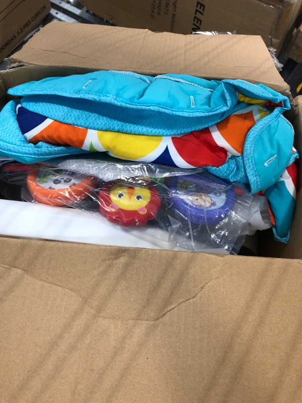 Photo 1 of Fisher-Price Deluxe Sit-Me-Up Floor Seat with Toy-Tray Happy Hills