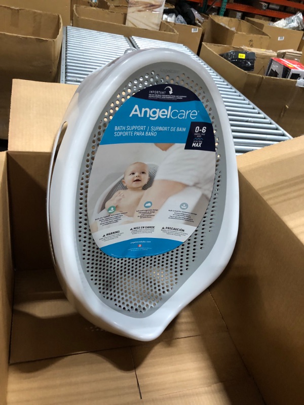 Photo 2 of Angelcare Baby Bath Support (Grey) | Ideal for Babies Less than 6 Months Old