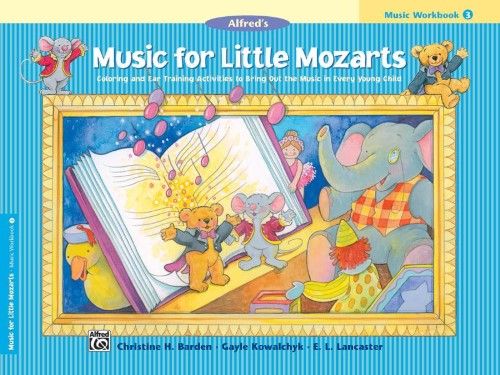 Photo 1 of Alfred Music for Little Mozarts - Music Workbook Level 3