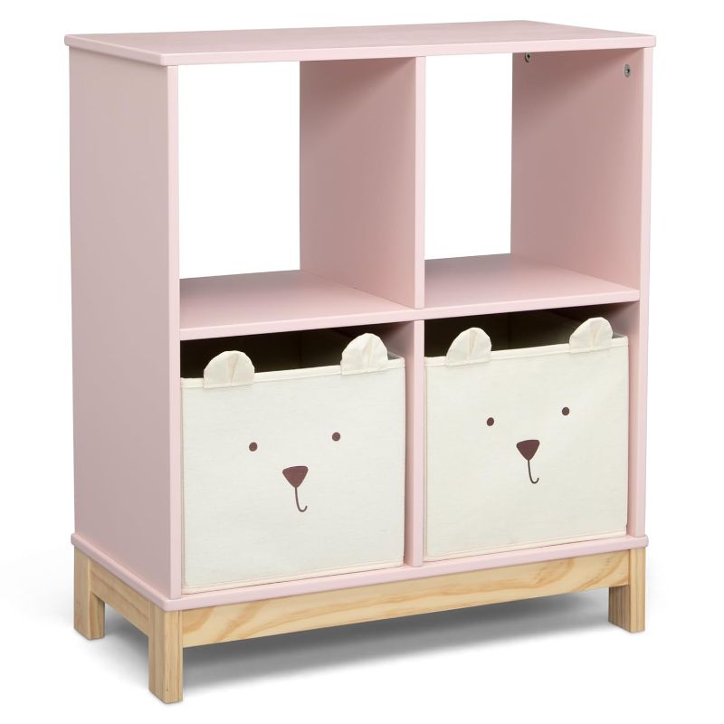 Photo 1 of 
babyGap by Delta Children Brannan Bear Bookcase with Bins, Blush