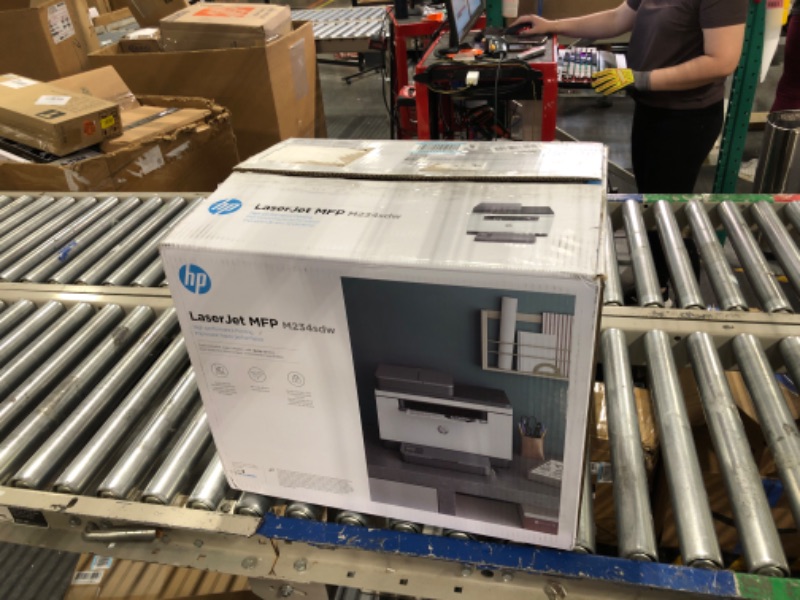 Photo 1 of HP OfficeJet Pro 9015e Wireless Color All-in-One Printer with bonus 6 months Instant ink with HP+ (1G5L3A),Gray
