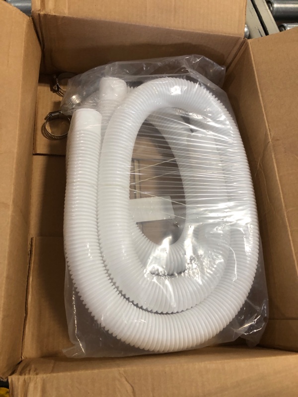 Photo 3 of 1.5 Inches Pool Hoses for Above Ground Pools, 2 Pack 1.5" Diameter Pool Pump Replacement Hose 59" Long Filter Pump Hose Compatible with Intex 28337EH & Other 1.5 Inches Pool Hose Pump (2)
