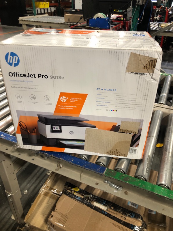 Photo 3 of HP OfficeJet Pro 9018e Wireless Color All-in-One Printer 