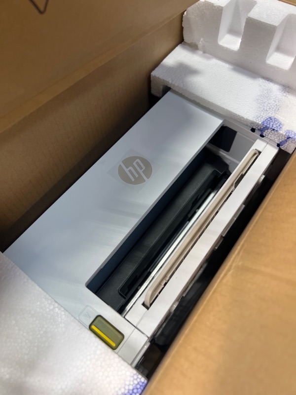 Photo 4 of HP Smart Tank 5000 Wireless All-in-One Ink Tank Printer with up to 2 years of ink included, mobile print, scan, copy, white, 17.11 x 14.23 x 6.19