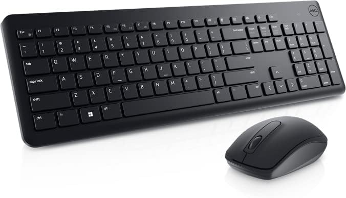 Photo 1 of Dell KM3322W Keyboard And Mouse - Black

