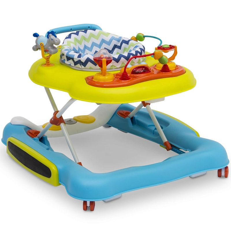 Photo 1 of Delta Children 4-in-1 Discover & Play Musical Walker, Blue/Green