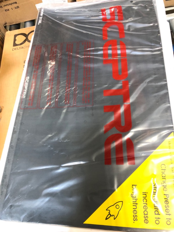 Photo 1 of Sceptre New 24.5-inch Gaming Monitor 240Hz 1ms DisplayPort x2 HDMI x2 100% sRGB AMD FreeSync Premium Build-in Speakers, Machine Black 2024 (E255B-FWD240 Series)