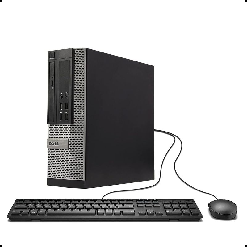 Photo 1 of DELL Optiplex 790 SFF Small Form Factor Business Desktop Computer PC (Intel Dual Core i3 CPU 3.3GHz, 4GB DDR3 Memory, 500GB HDD, DVDRW, Windows 10 Professional)