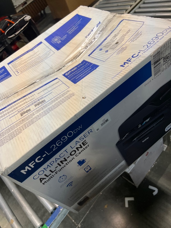 Photo 1 of Brother Premium MFC-L2690DW Compact Monochrome All-in-One Laser Printer